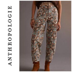 By Anthropologie Corduroy Barrel Pants